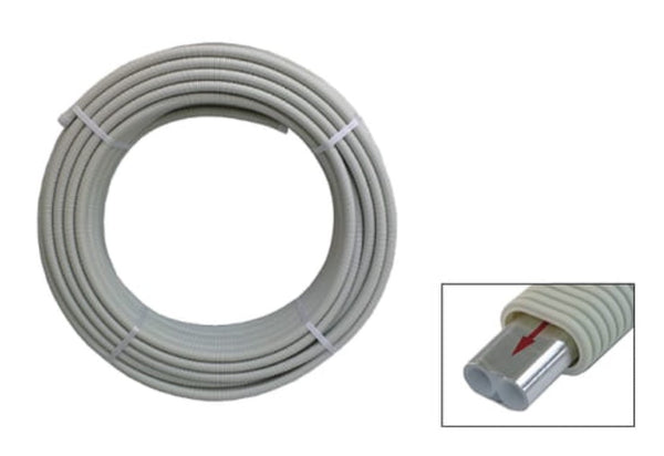 リビラック 追焚・暖房用 耐熱ポリエチレン管 10AX25m（線無） ペア BRPE10AW25【お取り寄せ商品】