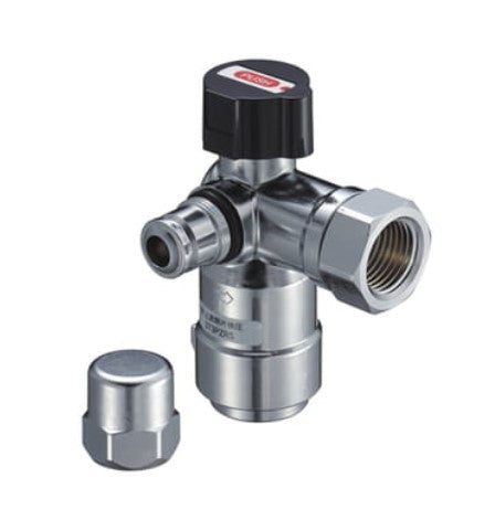 光陽産業 検査孔付ボールULねじガス栓 15AXRc1/2 GB373PZR5-15【お取り寄せ商品】