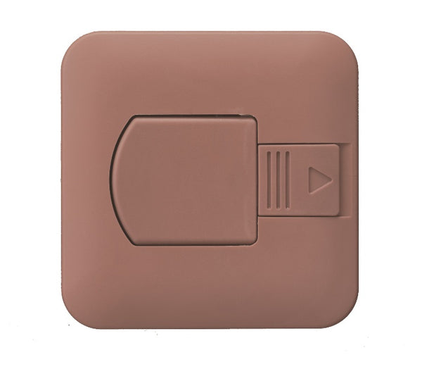 光陽産業 床丸穴化粧プレート ブラウン G855AC5-KPB【お取り寄せ商品】