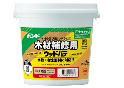 コニシ ボンド ウッドパテ タモ白 1kg #25824