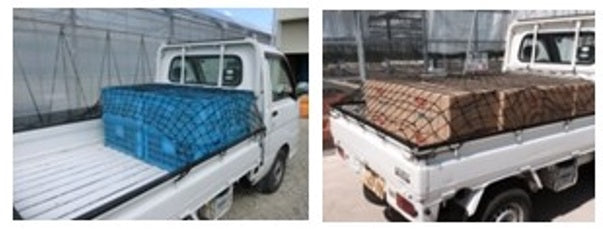 ユタカメイク 多目的カラーゴムネット ブラック 約120cmx約100cm CGN-1012