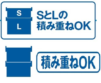 リス興業 道具箱 75L グリーン