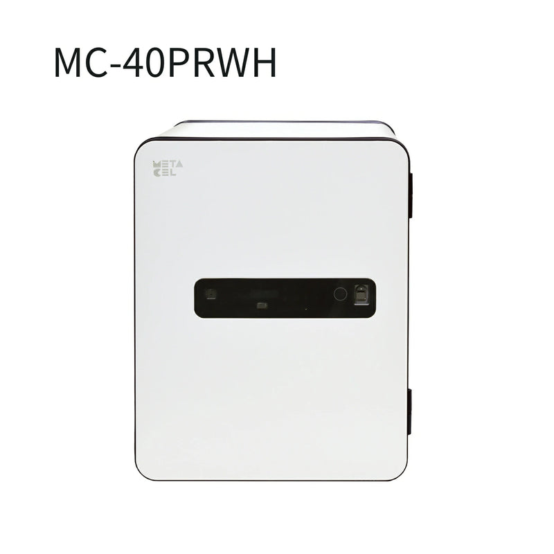 エーコー マルチロック小型金庫メタセル MC-40PRWH 【メーカー直送品】 【送料無料】 【開梱・設置・梱包ゴミ回収まで致します】