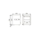 エーコー マルチロック小型金庫メタセル MC-40PRWH 【メーカー直送品】 【送料無料】 【開梱・設置・梱包ゴミ回収まで致します】
