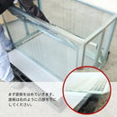 【法人限定商品】テラダ ゴミステーション ふた付き H770×W900×D610mm GX-90 容量372L(45Lのゴミ袋が約4個入ります)屋外 自治会 町内会 カラスよけ ゴミ箱【メーカー直送品】【代金引換不可】【北海道／沖縄／離島 送料別途お見積り】