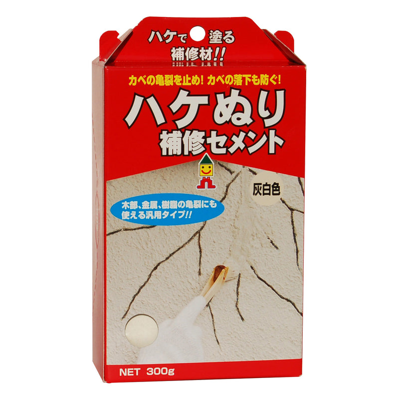 日本ミラコン産業 ハケぬりセメント 灰白 300ｇ MHS-01