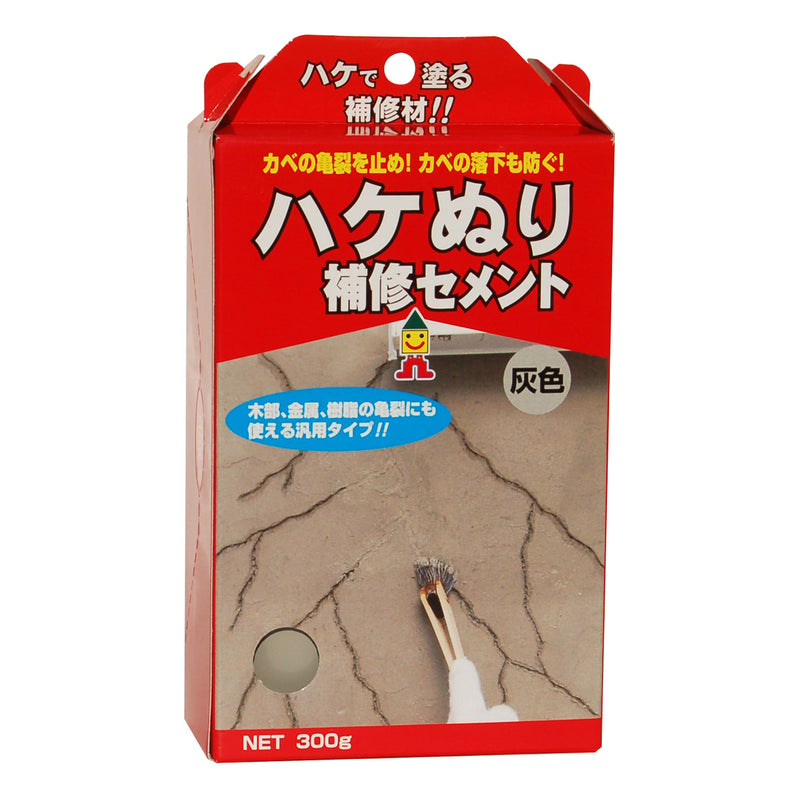 日本ミラコン産業 ハケぬりセメント 灰色 300ｇ MHS-02