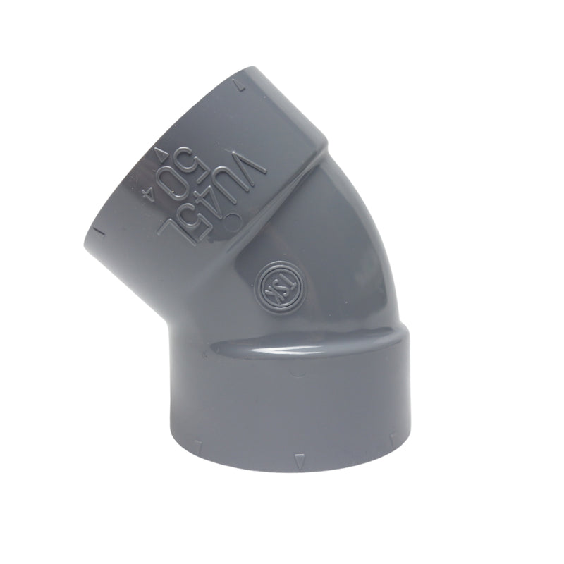 東栄管機 VU継手 45゜エルボ 呼び径50