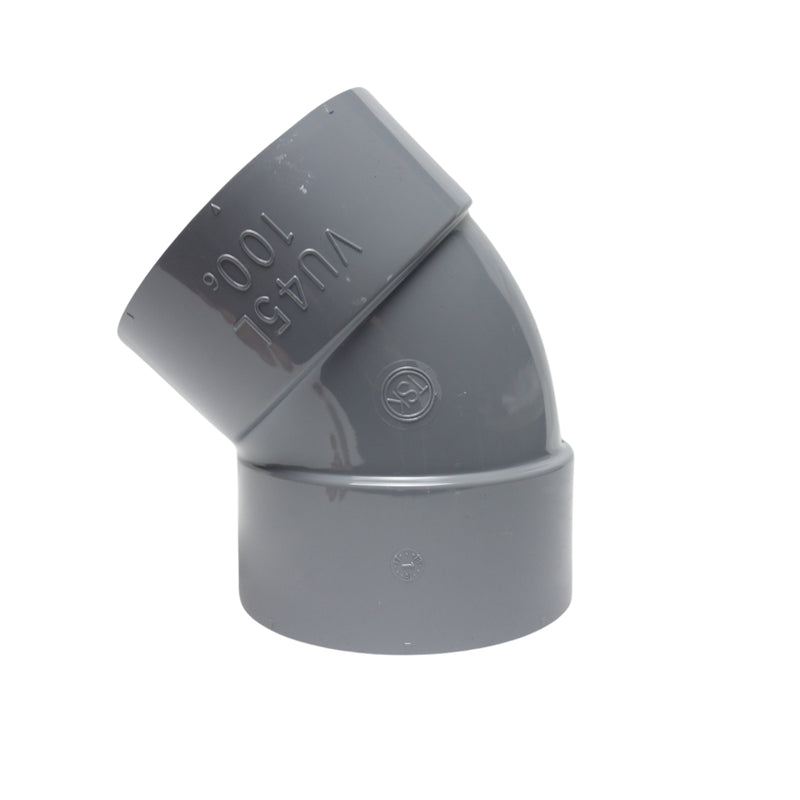 東栄管機 VU継手 45゜エルボ 呼び径100