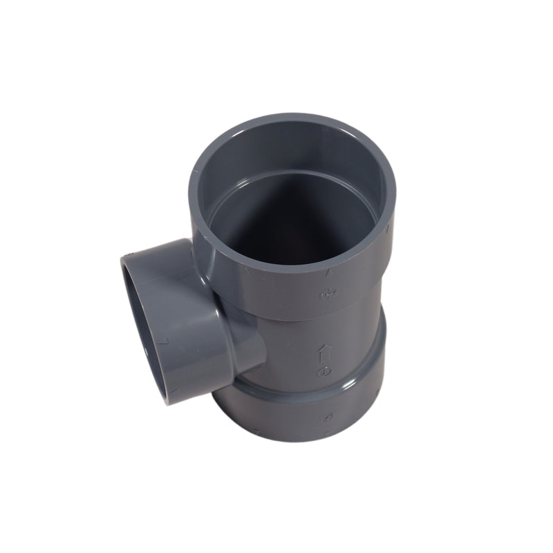 東栄管機 VU継手 90゜Y 異径チーズ 呼び径50X40