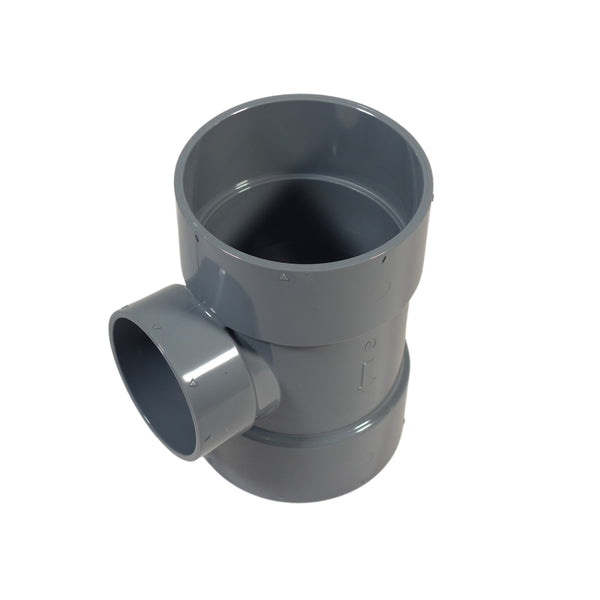 東栄管機 VU継手 90゜Y 異径チーズ 呼び径75X50