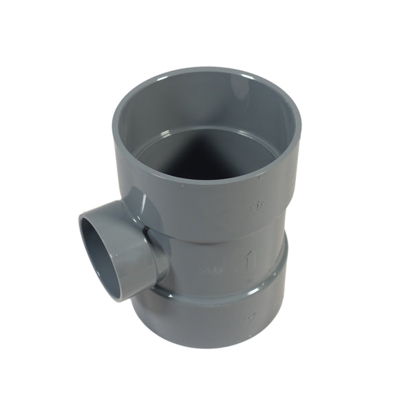 東栄管機 VU継手 90゜Y 異径チーズ 呼び径100X50