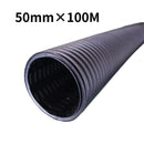 東洋化工 バイドレーンダブル管 有孔 BW 50mm×100M 暗渠パイプ 暗渠排水 農業排水