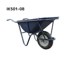 【法人限定】アイネット スチール一輪車3切 タイヤセット