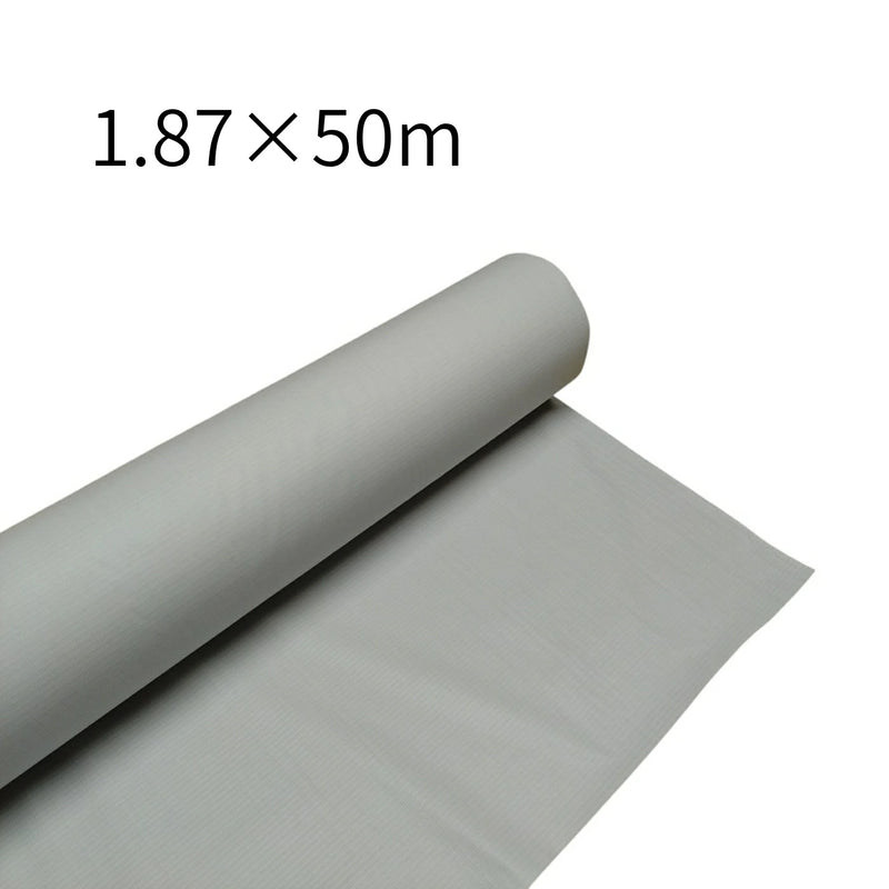 アイネット 輸入白防炎シートロール 幅広 1.87×50m 幅広タイプ 原反【大型商品※配送制限あり】【法人限定】【代金引換不可】
