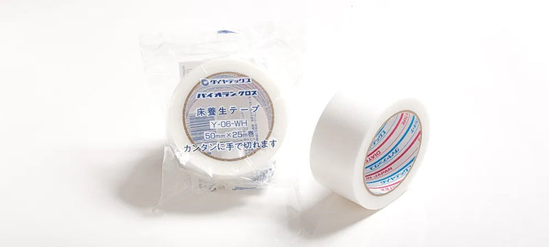 ダイヤテックス パイオラン床養生テープ 50mmx25m Y-06WH