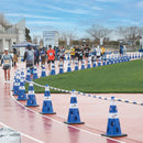 CAR BOY 穴あきコーン レッド CHRK-700RE／ブルー CHRK-700BL／グリーンイエロー CHRK-700GY 1個 水害 災害 テロ対策 PVC SDGs