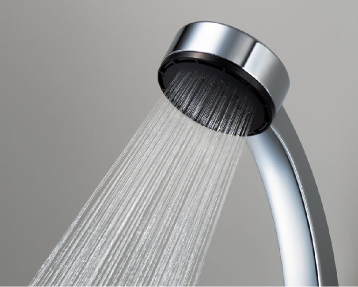 SANEI シャワーセット 節水25% メッキシャワヘッド メタリック調ホース1.6m アダプター付 PS3950-CTA-CC シルバー