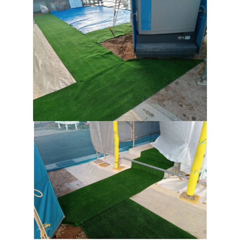 モリリン 人工芝 芝丈7mm 裏巻910mm×25m 養生用 使い捨て【法人限定】【配送制限あり※商品画像2枚目をご確認ください】【代金引換不可】