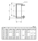 東栄管機 DV継手 異径ソケット 呼び径65X40