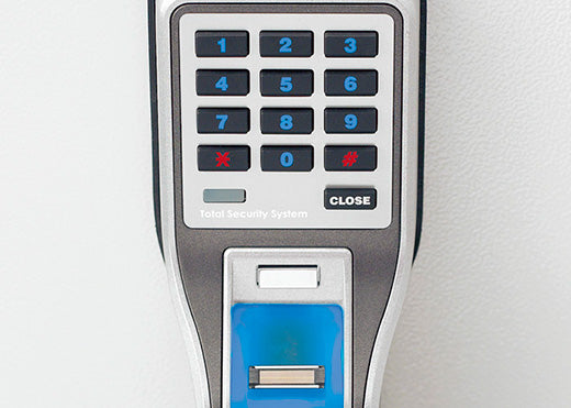 エーコー インテリアデザイン金庫 GUARD MASTER  2マルチロック式 テンキー式+指紋照合式 OSS-FE