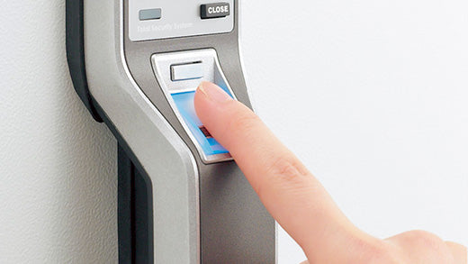 エーコー インテリアデザイン金庫 GUARD MASTER  2マルチロック式 テンキー式+指紋照合式 OSS-FE