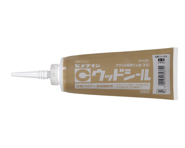 セメダイン ウッドシール 500g ブラウン SY-004