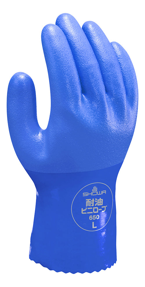 ショーワグローブ 耐油ビニローブ 652 L 5双組