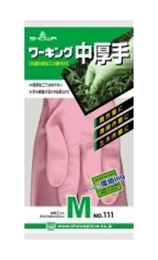 ショーワグローブ ワーキング中厚手 111 M ピンク