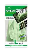 ショーワグローブ ワーキング中厚手 111 L グリーン