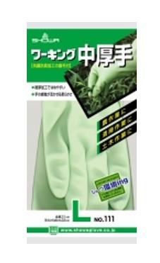 ショーワグローブ ワーキング中厚手 111 L グリーン