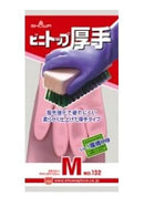 ショーワグローブ ビニトップ厚手 132 M ピンク