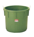 リス興業 プラスチックねり樽 75 グリーン