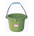 リス興業 プラスターバケツ 20L グリーン