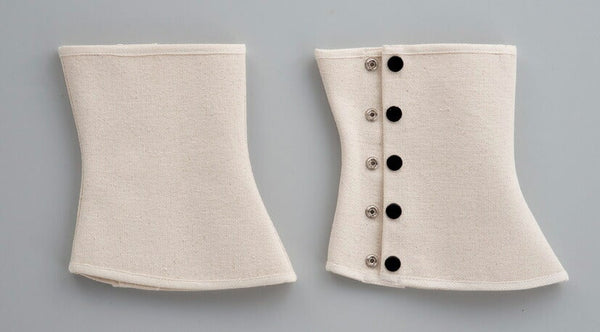 富士グローブ CAN-407 帆布足カバーボタン式 10足セット Ｌ 0420 ※お取り寄せ商品です※