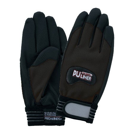 富士グローブ PUライナーアルフアー ブラック LL