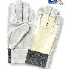 富士グローブ 牛床皮甲メリヤス EX-120 L