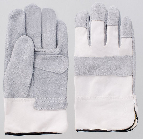 富士グローブ 皮手袋 船具用 白中厚 10双セット フリー 1501 ※お取り寄せ商品です※