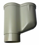 パナソニック ハイ丸 P型集水器 パールグレー（白） 60 KQ1848