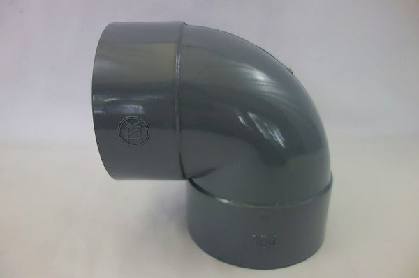 東栄管機 ライト管 エルボ 呼径100X104