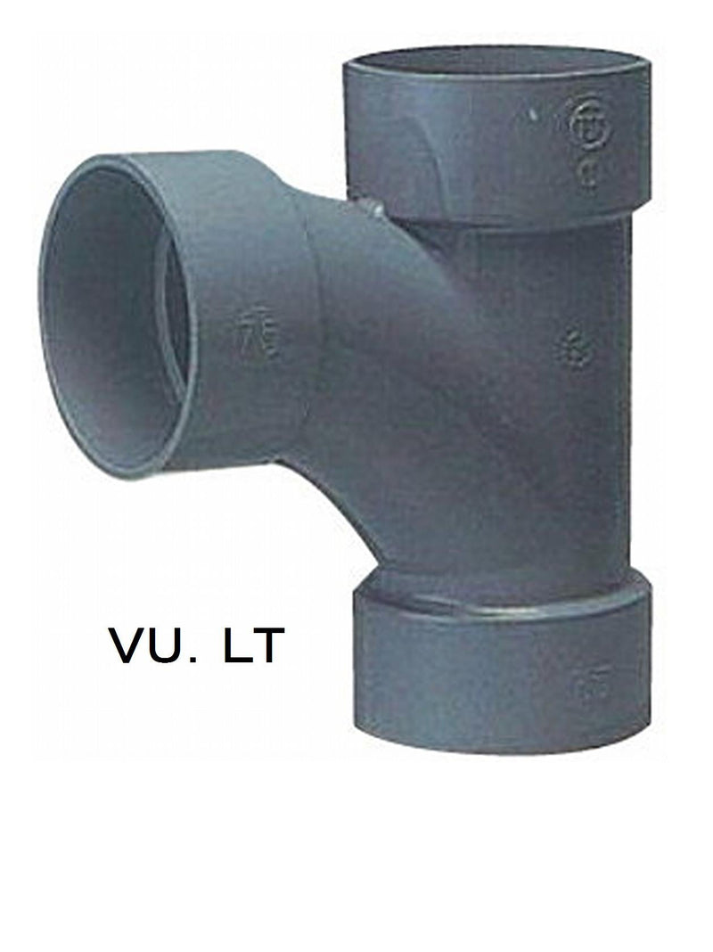 東栄管機 VU継手 90゜大曲りY チーズ 呼び径75