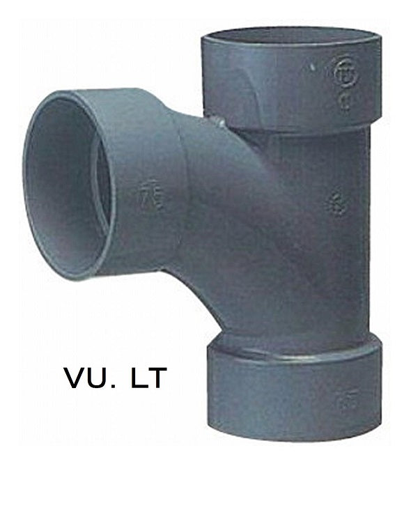 東栄管機 VU継手 90゜大曲りY チーズ 呼び径100