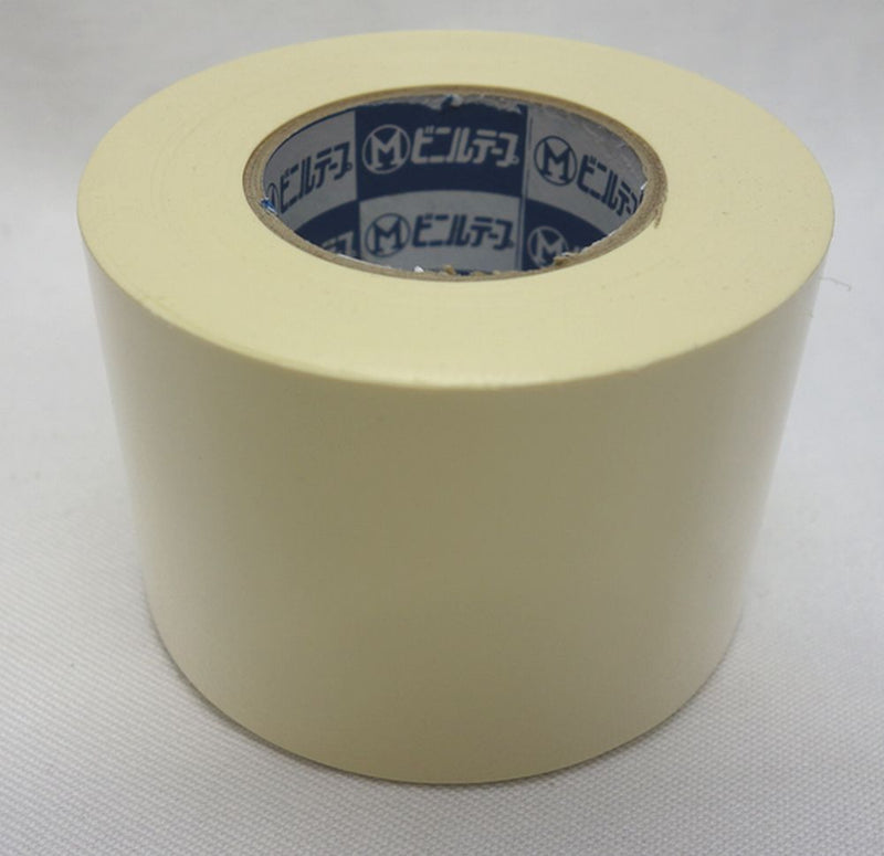 配管識別用非粘着ビニルテープ50mmx15m クリーム