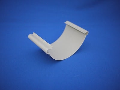 パナソニック ハイ丸 パッチン 軒継手パールグレー（白）120 KQ1650