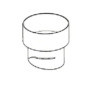 パナソニック ハイ丸 竪異径継手 ネズミ 75X60 KQ2882
