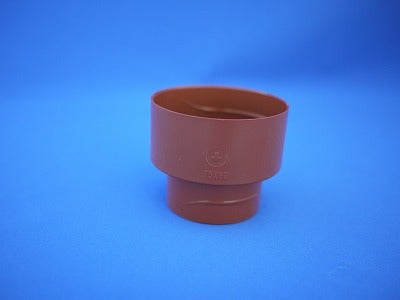 パナソニック ハイ丸 竪異径継手 赤 75X60 KQ4882