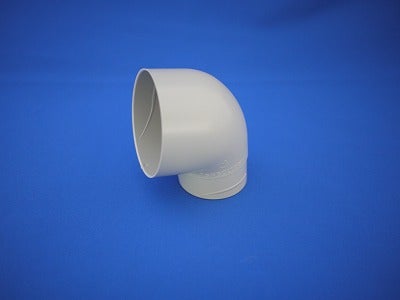 パナソニック ハイ丸 異径エルボ パールグレー（白） 75X60 KQ1582