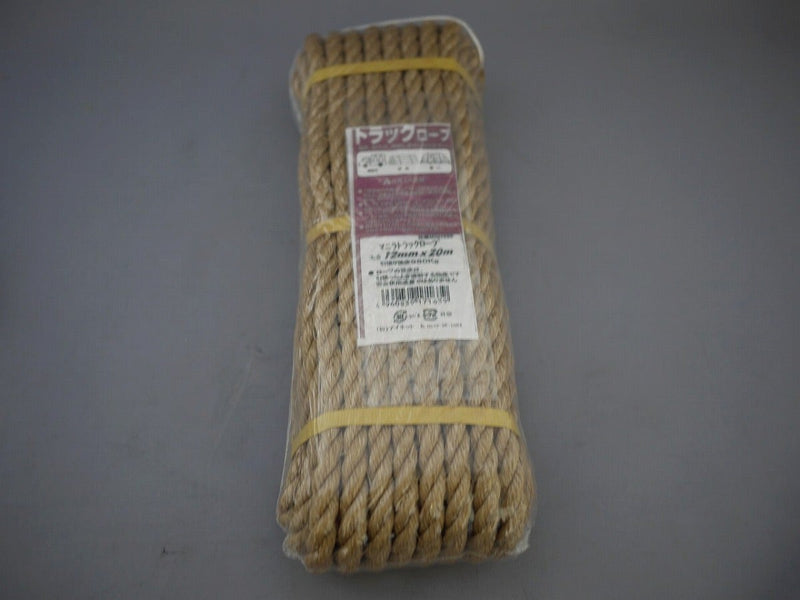 アイネット マニラトラックロープ 12mmX20m MIM1220