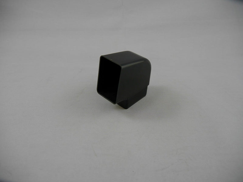 ダイコー化学工業 エクステリア用雨とい 角横エルボ ブラック 45X30