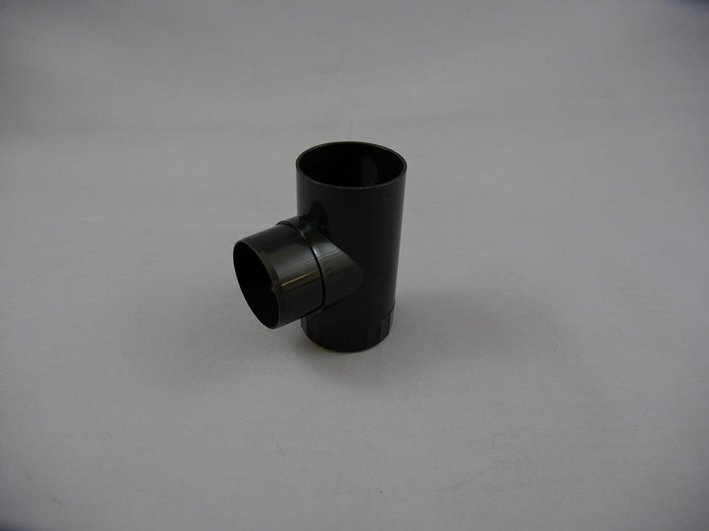 ダイコー化学工業 エクステリア用雨とい 丸ドレンエルボ ブラック 42型